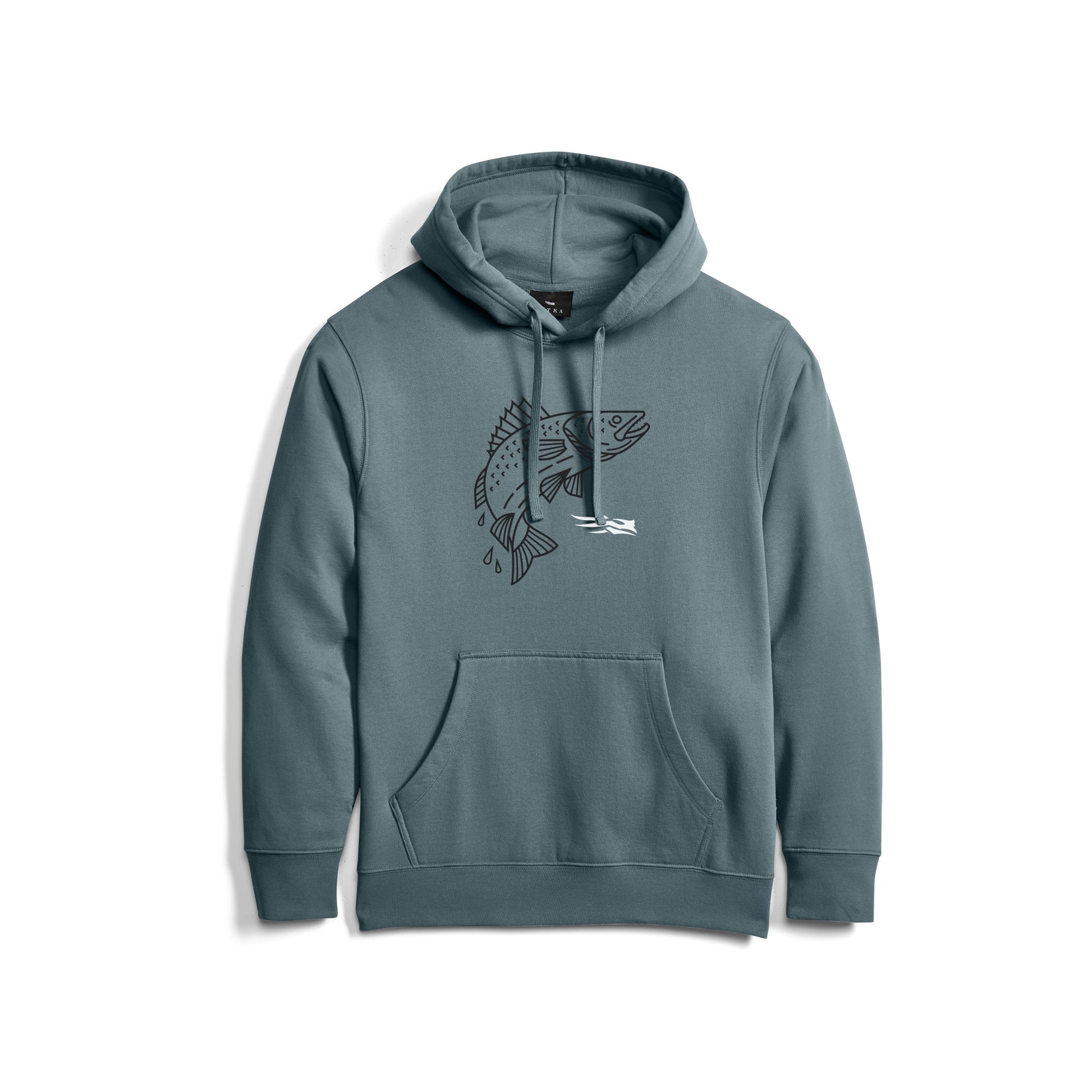 SITKA HOODIE TARGET PULLOVER BLEU GRAVEL WALLEYE image 0