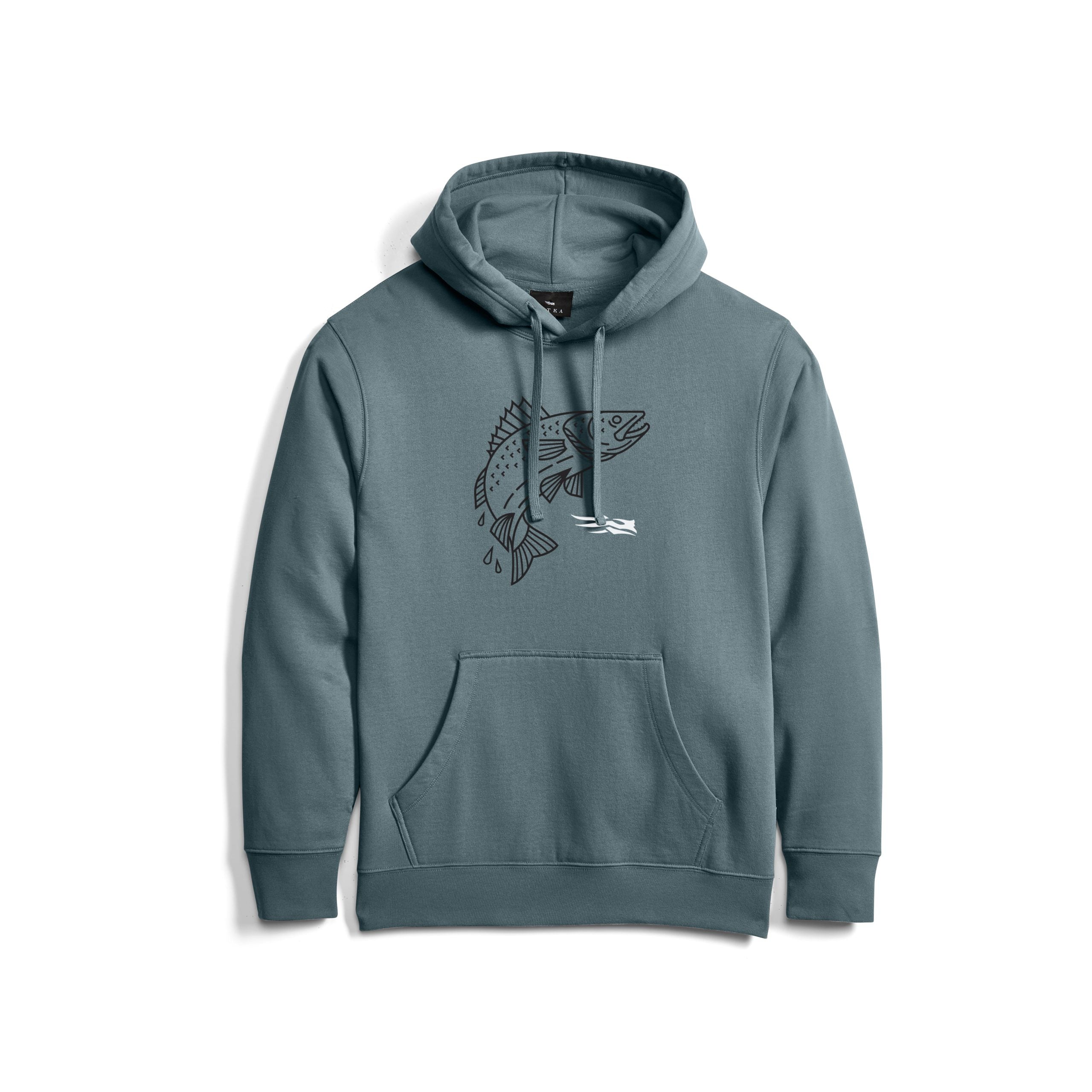 SITKA HOODIE TARGET PULLOVER BLEU GRAVEL WALLEYE image 0