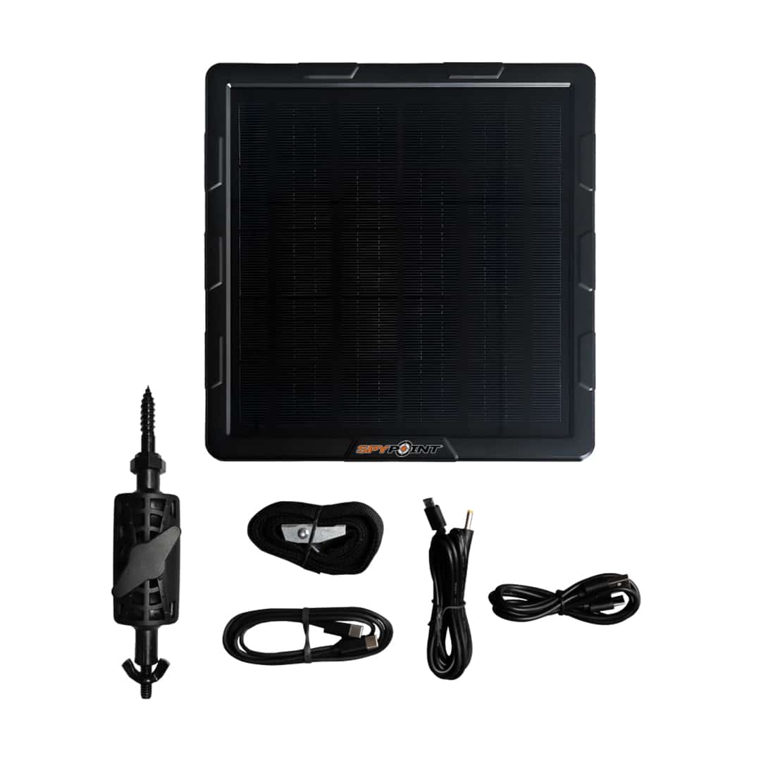 SPYPOINT PANNEAU SOLAIRE COMPACT AVEC PILE AU LITHIUM (5W) image 2
