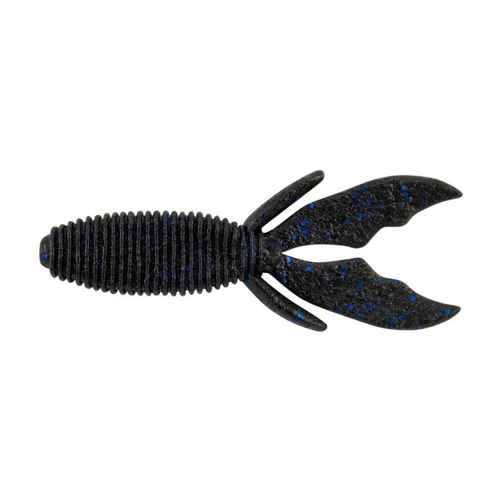 BERKLEY POWERBAIT MAXSCENT CREATURE HAWG - BLACK BLUE FLECK image