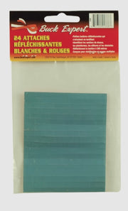BUCK EXPERT 24 ATTACHES RÉFLÉCHISSANTES BLANCHES ET ROUGES image 0