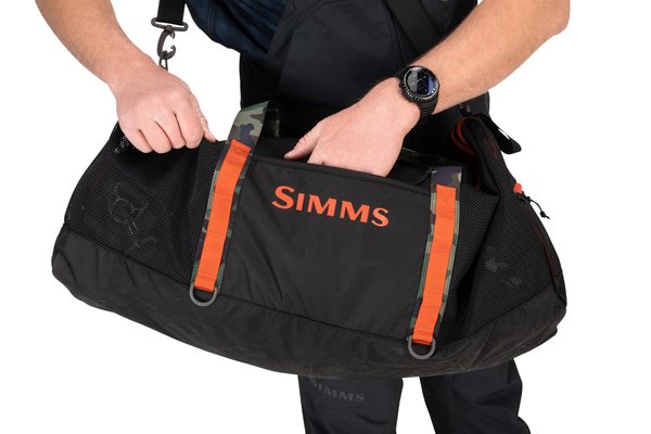 SIMMS SAC DE TRANSPORT EN FILET CHALLENGER 60 L, NOIR image 2