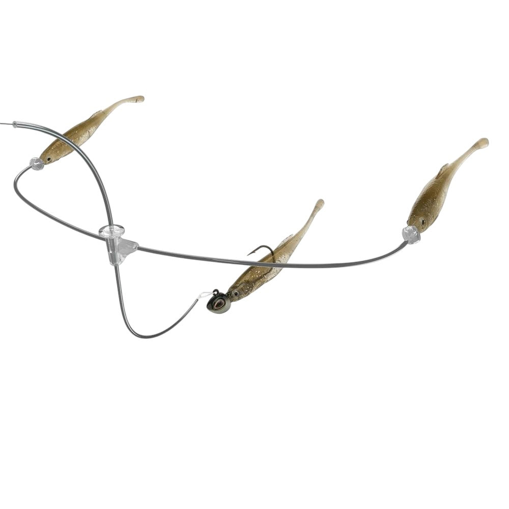 BERKLEY KIT DE MONTAGE TRIPLE MINNOW 4'' - TENNESSEE SHAD image
