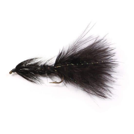MOUCHE ETIC WOOLY BUGGER - BLACK, NUMERO 10 image