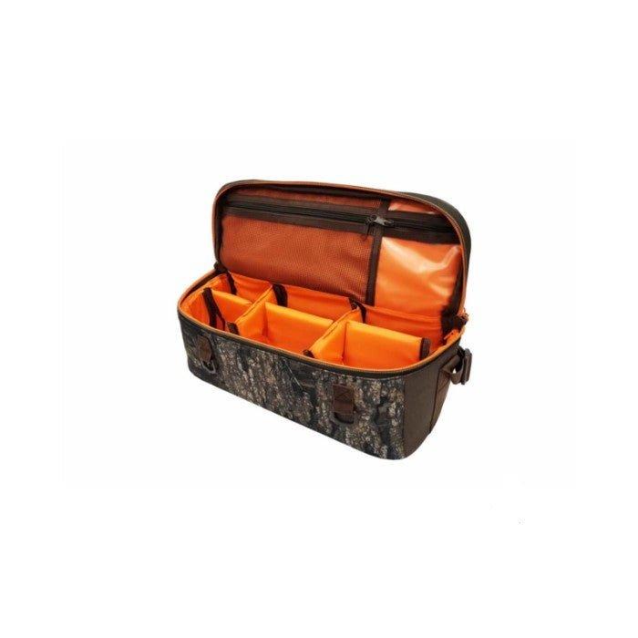 MOJO OUTDOORS SAC DE TRANSPORT FLOCK A FLICKERS MOTION DUCK DECOY - REALTREE TIMBER image 0