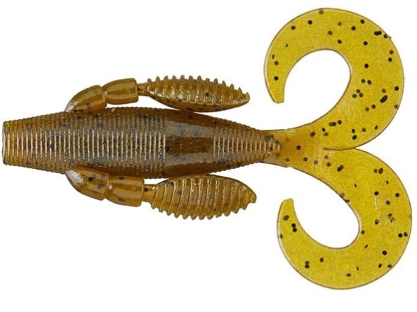 GARY YAMAMOTO 3.75'' MERMAID - GREEN PUMPKIN PEPPER image