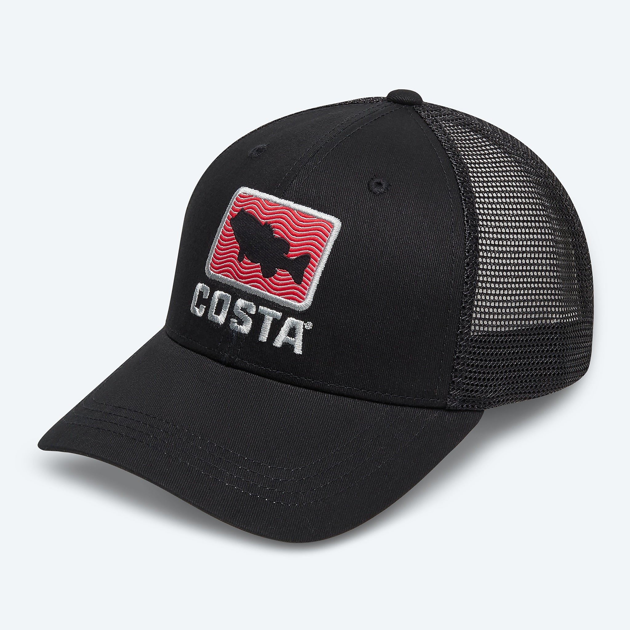 COSTA CASQUETTE BASS WAVES TRUCKER NOIR image 0
