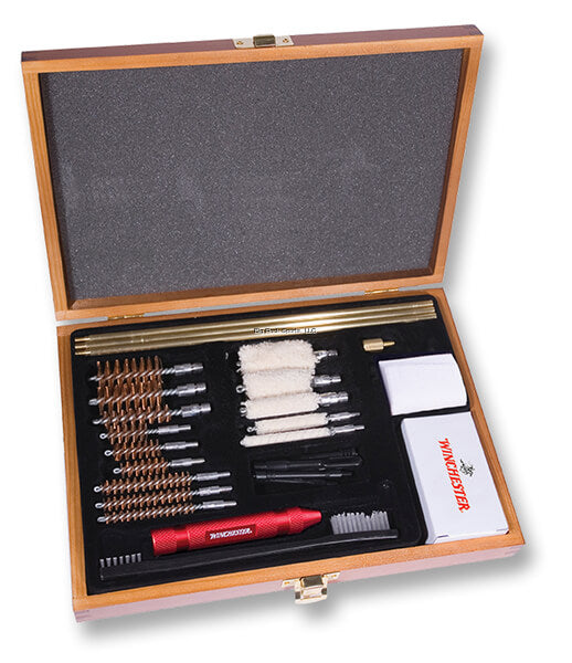 WINCHESTER ENSEMBLE DE NETTOYAGE COMPLET EN BOIS 30 PCS image 0