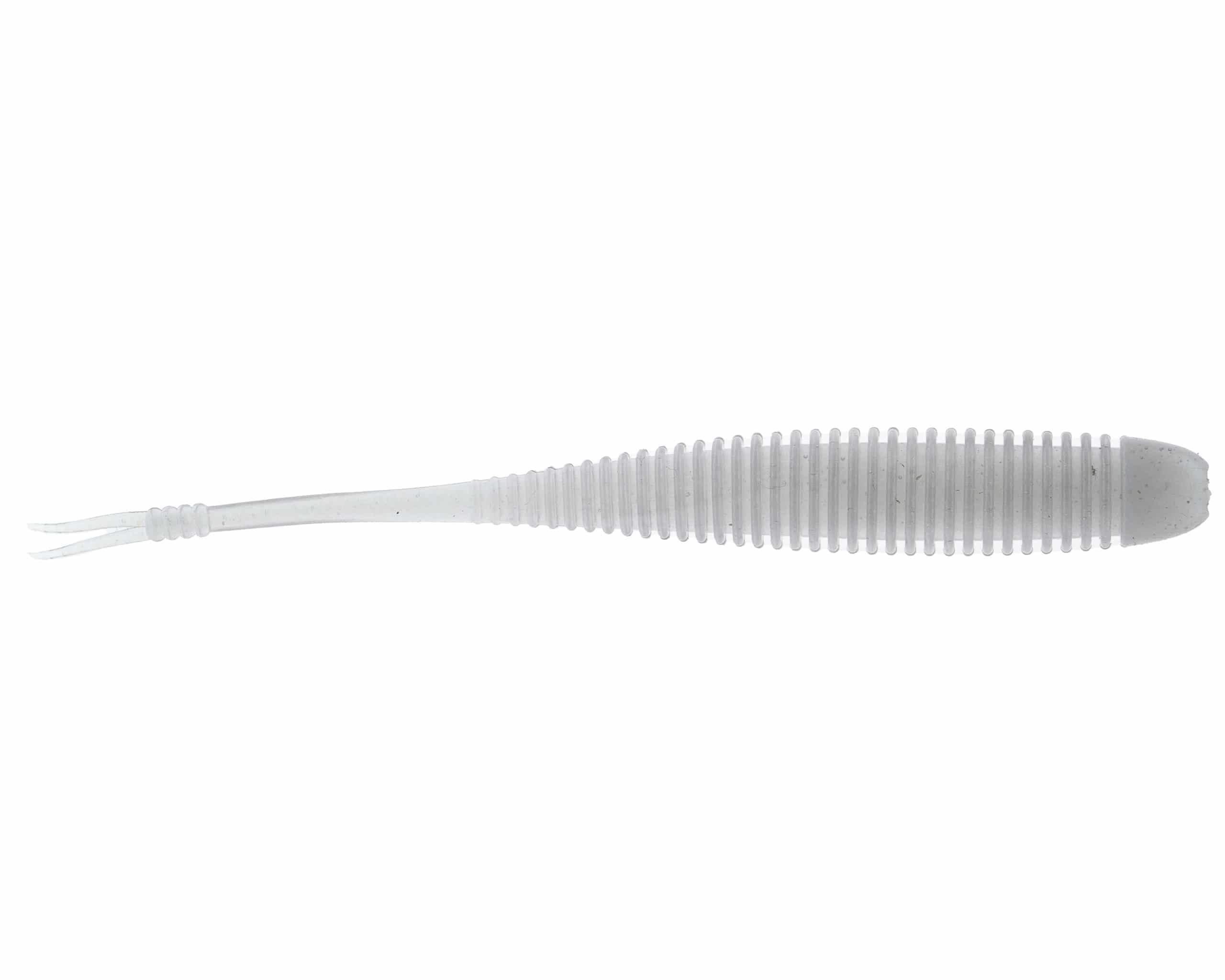 SET THE HOOK FLAT SIDE SHAD 3.5'' AVEC BAIT FUEL - GREY GHOST image