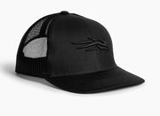 SITKA CASQUETTE ICON MID PRO TRUCKER, BASIC BLACK image 0