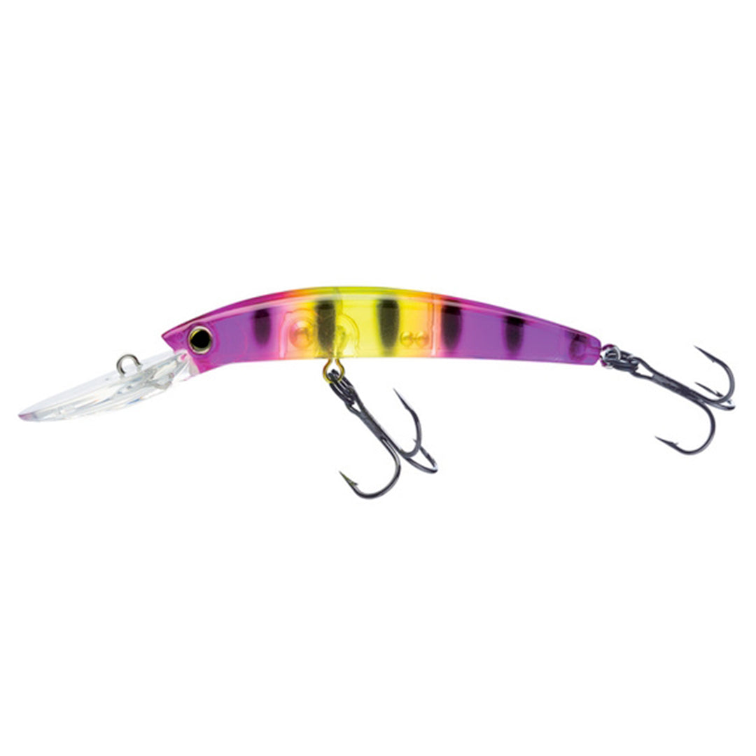 YO-ZURI CRYSTAL MINNOW FLOTTANT DEEP DIVER WALLEYE - 110 MM - ACID PERCH image