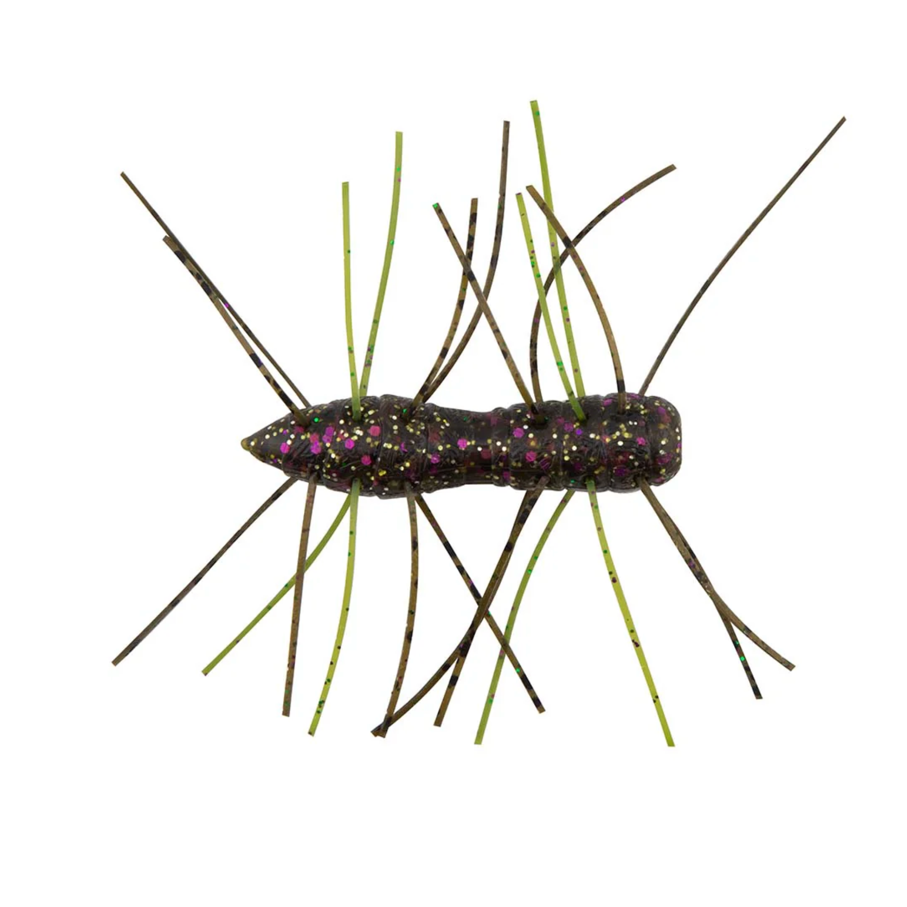 ZMAN LEURRE FUZZY BUGZ 1.75 PO PQT 4 - GREEN PUMKIN GOBY image