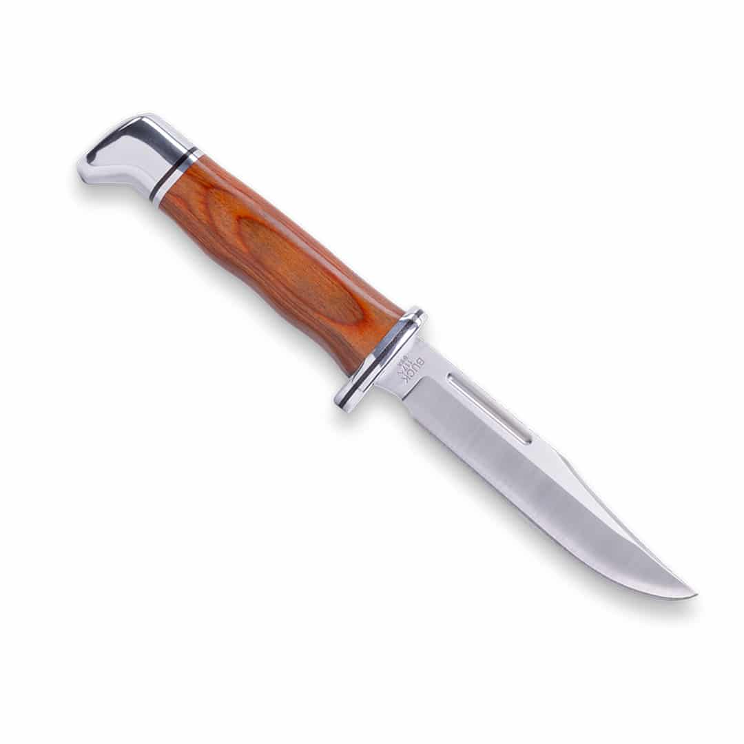 BUCK KNIFE COUTEAU BRAHMA 420 HC 0117 - WOOD image 0