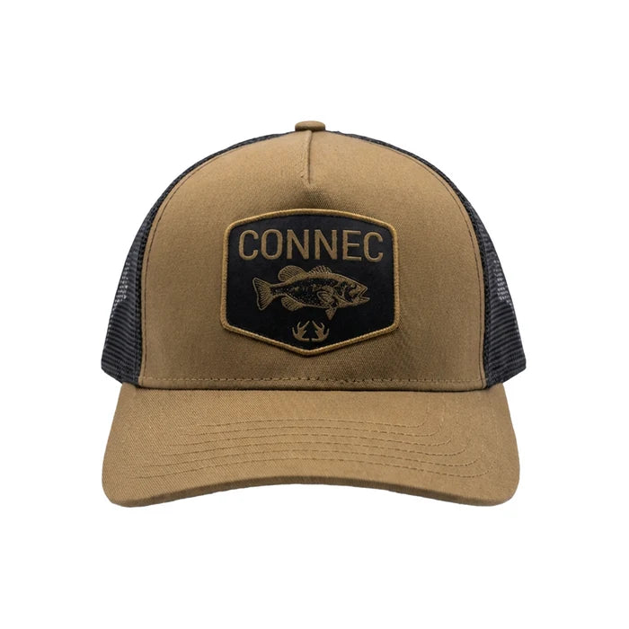 CONNEC WOMEN’S TRUCKER CAP, COYOTE