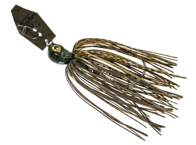 ZMAN CHATTERBAIT ELITE EVO - 3/8, GREEN PUMPKIN image