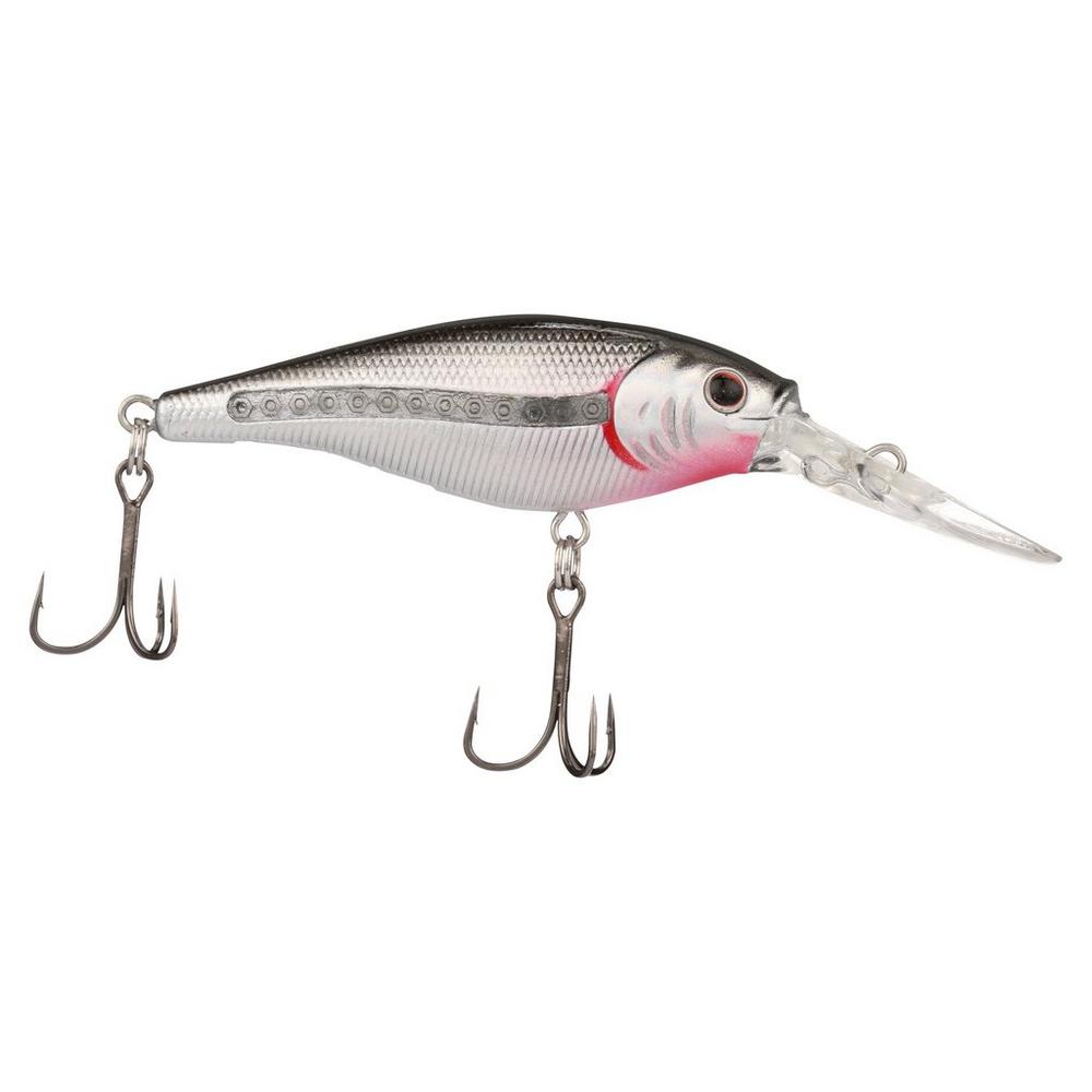 BERKLEY SCENTED FLICKER SHAD 5CM - BLACK SILVER image