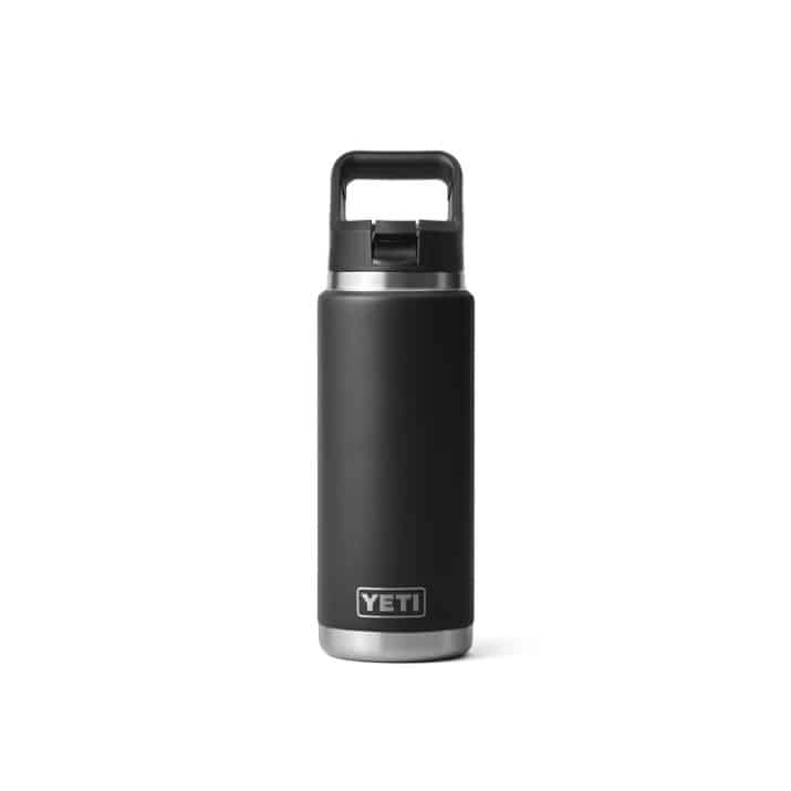 YETI RAMBLER BOUTEILLE D'EAU ISOTHERME AVEC PAILLE DE 769 ML - 26 OZ - BLACK image