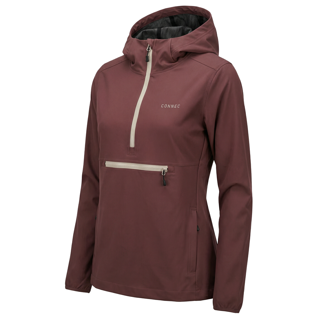CONNEC MANTEAU ANORAK CHELSEA II POUR FEMME MARRON image 1