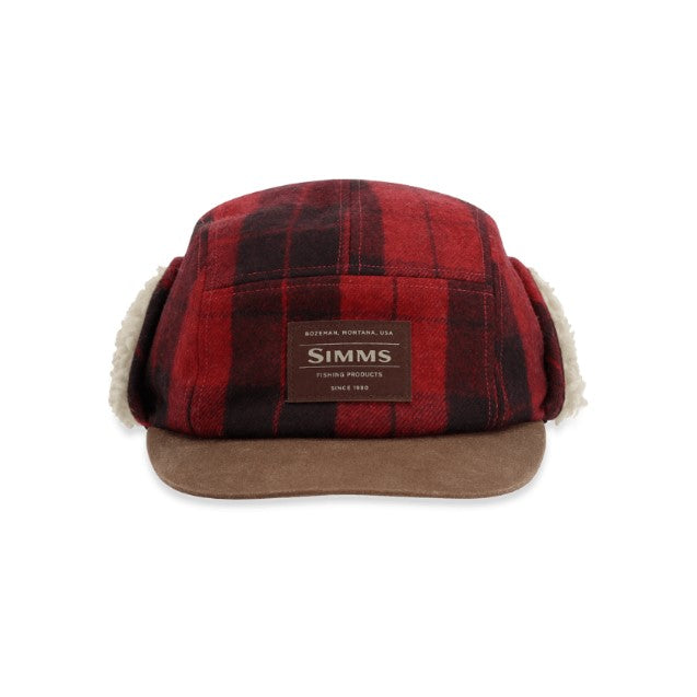 SIMMS CASQUETTE COLDWEATHER - RED BUFFALO PLAID image 0