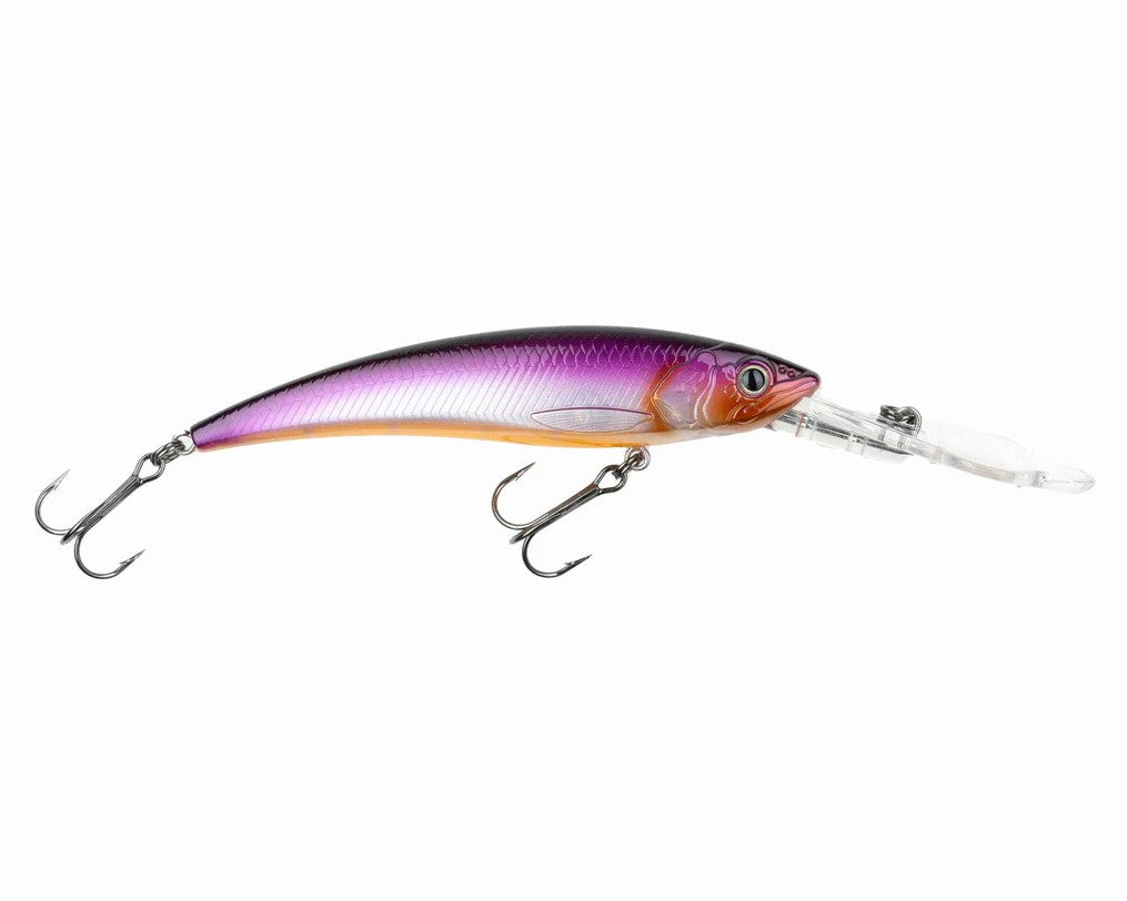 FREEDOM POISSON NAGEUR ULTRA-DIVER 105 MINNOW 4" - PURPLE SHAD image