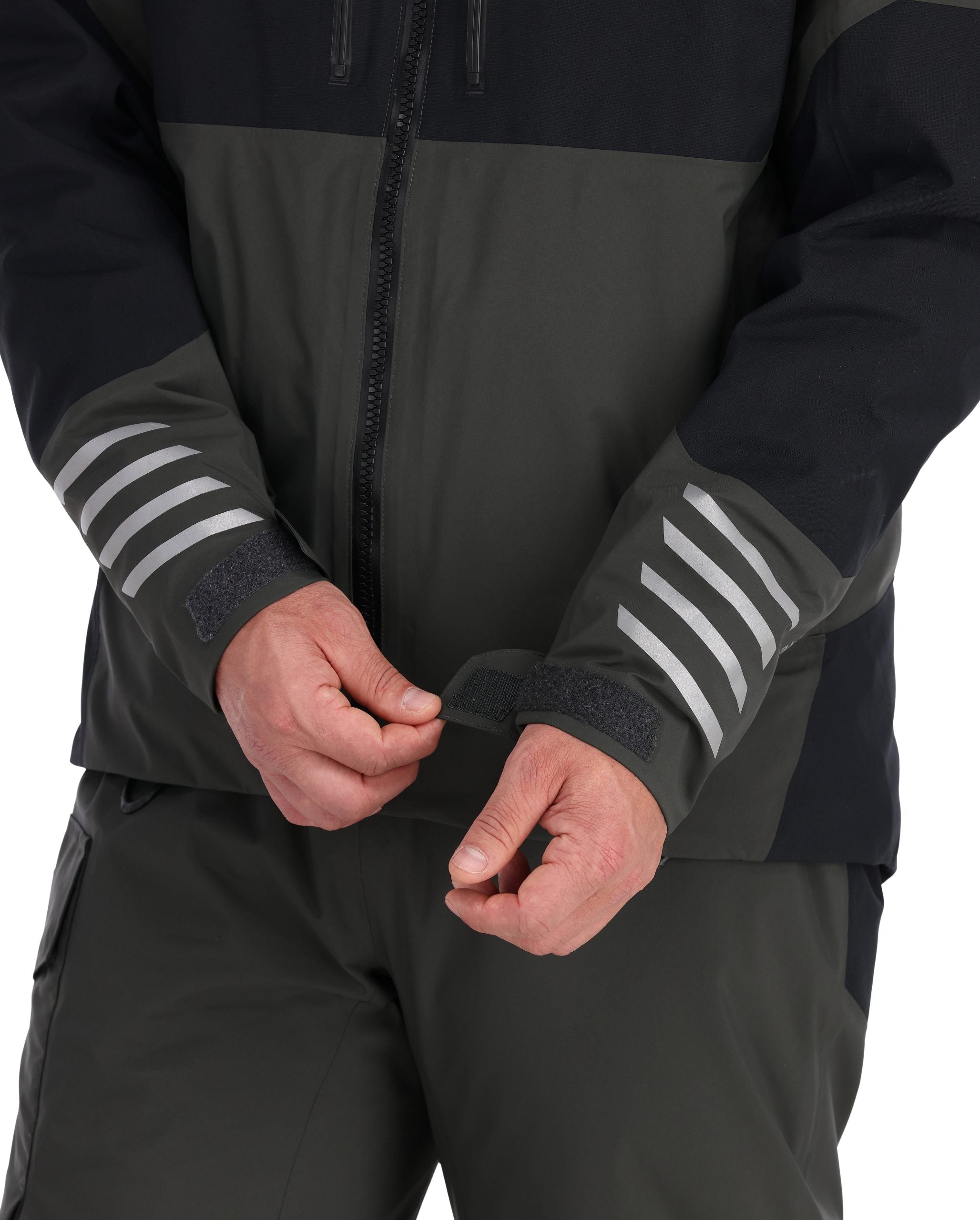 SIMMS MANTEAU GUIDE IMPERMÉABLE ISOLÉE, CARBONE image 6