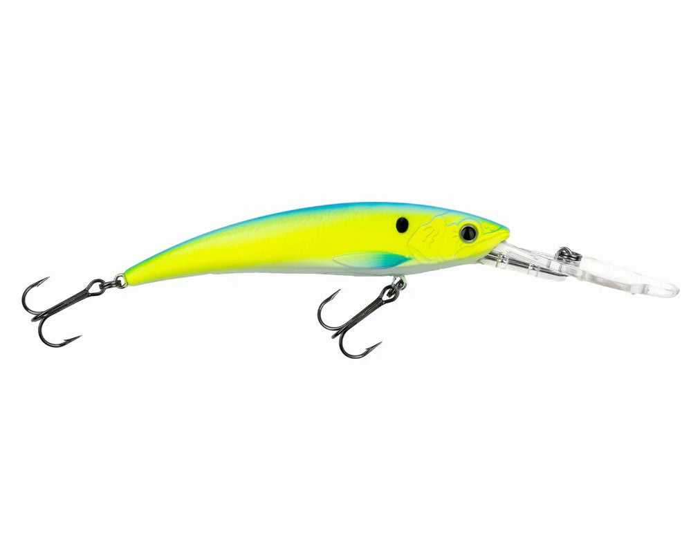 FREEDOM POISSON NAGEUR ULTRA DIVER 75 MINNOW 3'' - BLUE CHARTREUSE image