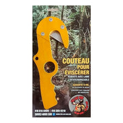 THE LAST RIDE COUTEAU D'ÉVISCÉRATION ORANGE