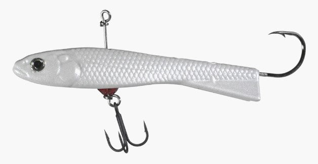 FREEDOM TURNBACK SHAD 1" 1/4 - PEARL image