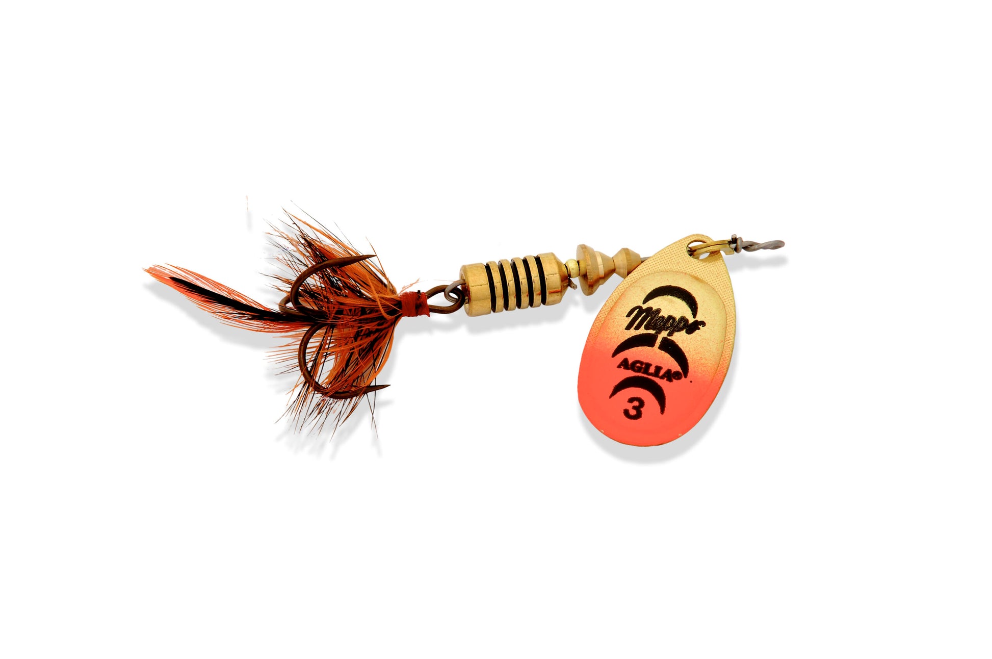 MEPPS CUILLÈRE AGLIA GARNI - 1/8, GOLD / ORANGE image