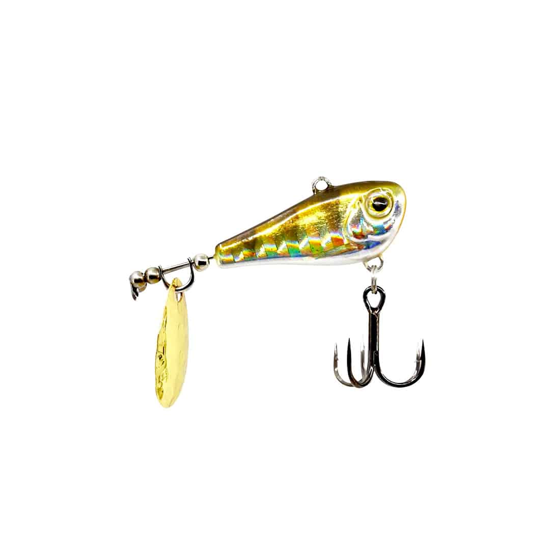 FISHLAB POISSON NAGEUR BIO SHAD INDIANA TAILSPIN 1'' - PERCH image