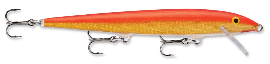 RAPALA ORIGINAL FLOATER 11 CM - GOLD FLO RED image