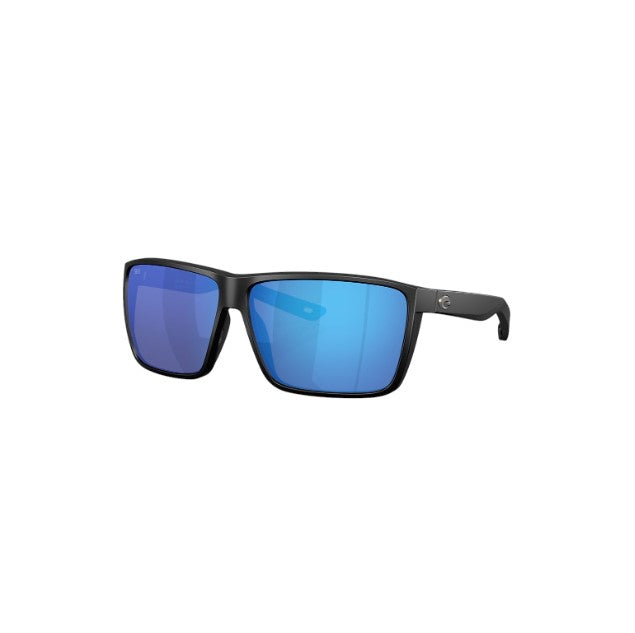 COSTA LUNETTE DE SOLEIL AVEC VERRE POLARISÉ 580 -  RINCON II - BLACK MATTE, BLUE MIRROR image