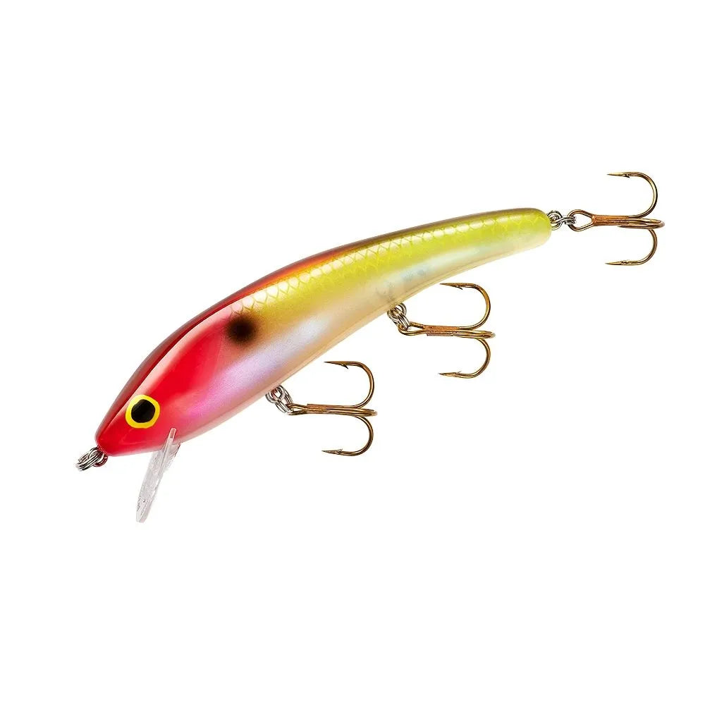 COTTON CORDELL LEURRE RIPPLIN' RED FIN - 4 1/2 POUCES - PUMPKINSEED CHARTREUSE TAIL image