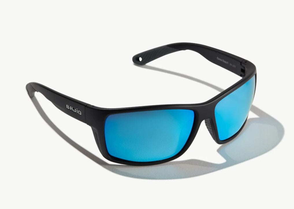 BAJIO LUNETTE POLARISÉE EN VERRE BALESBEACH, BLACK MATTE - BLACKMATTE, BLUE image