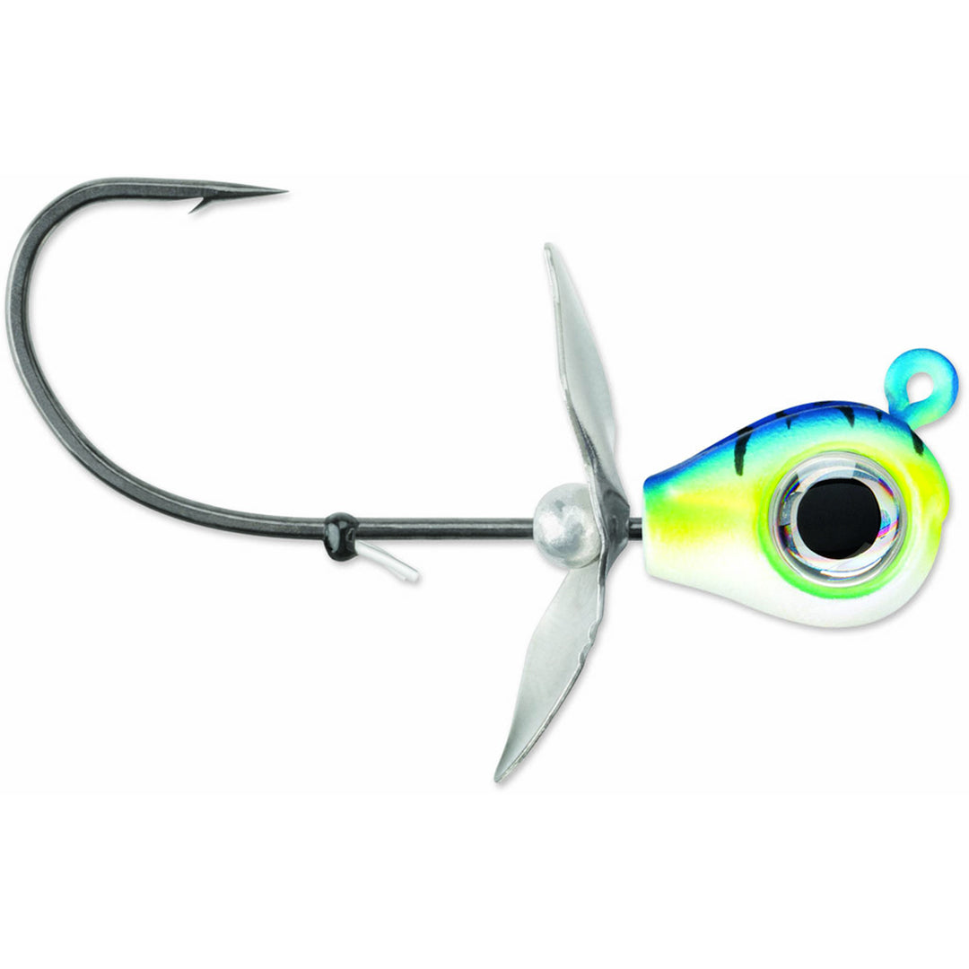 VMC TÊTES DE JIGS SNITCH 3/8 - 3/8, BLUE FIRE UV image