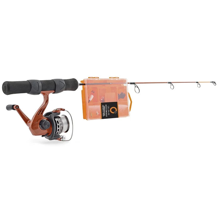 CELSIUS ICE FISHING COMBO WITH TACKLE BOX AND LURES
