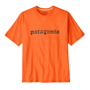 PATAGONIA T-SHIRT '73 TEXT LOGO ORGANIC, ORANGE PEEL image 0