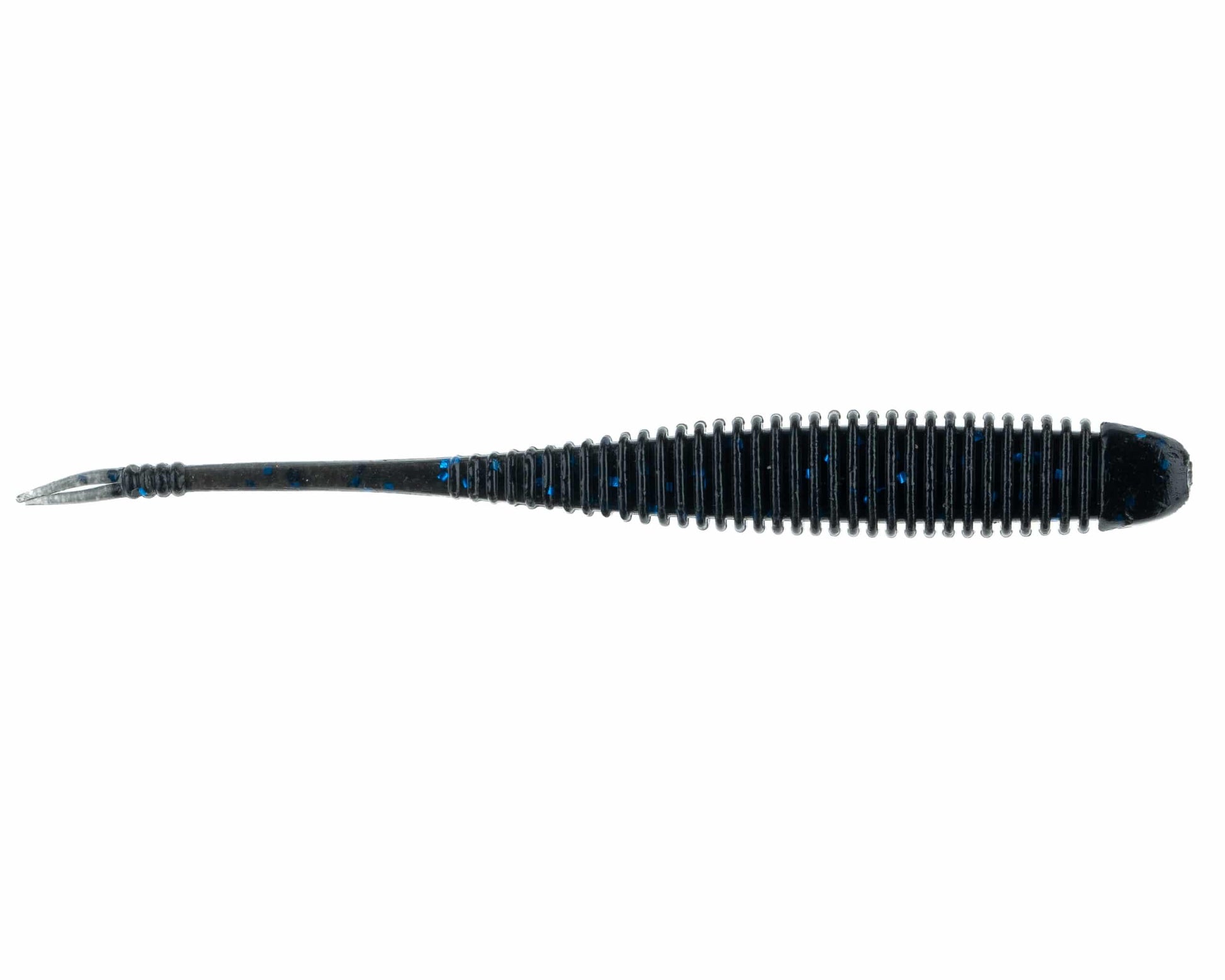 SET THE HOOK FLAT SIDE SHAD 3.5'' AVEC BAIT FUEL - BLACK BLUE image