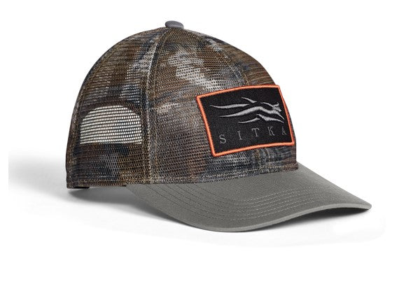 SITKA CASQUETTE ICON OPTIFADE MESH MID PRO TRUCKER, WOODSMOKE image 0
