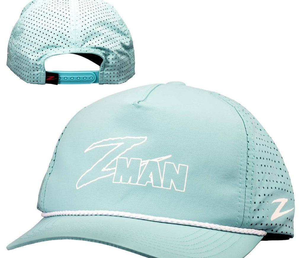 ZMAN CASQUETTE LOGO ROPE HATZ - LIGHT BLUE image 0