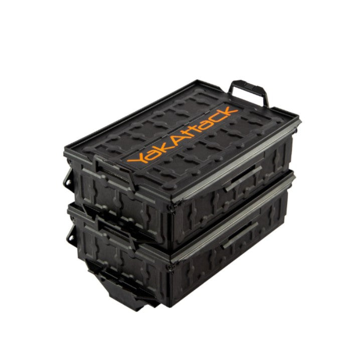 YAK ATTACK ENSEMBLE TRACPAK DE 2 BOÎTES & 1 BASE À DÉGAGEMENT RAPIDE - NOIR image 0