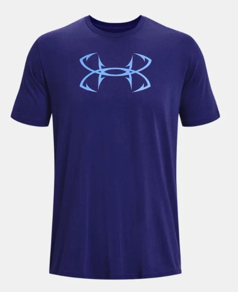 UNDER ARMOUR T-SHIRT À LOGO HAMEÇON, SONAR BLUE image 0