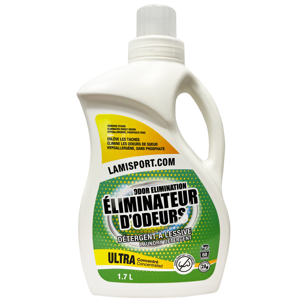 SAVON À LINGE INODORE 1,7 L DE L'AMISPORT.COM image 0