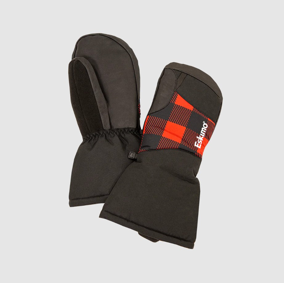 ESKIMO MITAINE KEEPER AVEC SOUS-GANT, BLACK PLAID image 0