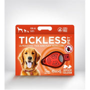 APPAREIL ULTRASON REPOUSSE LES TIQUES ET LES PUCES ORANGE POUR ANIMAUX DE TICKLESS image 0
