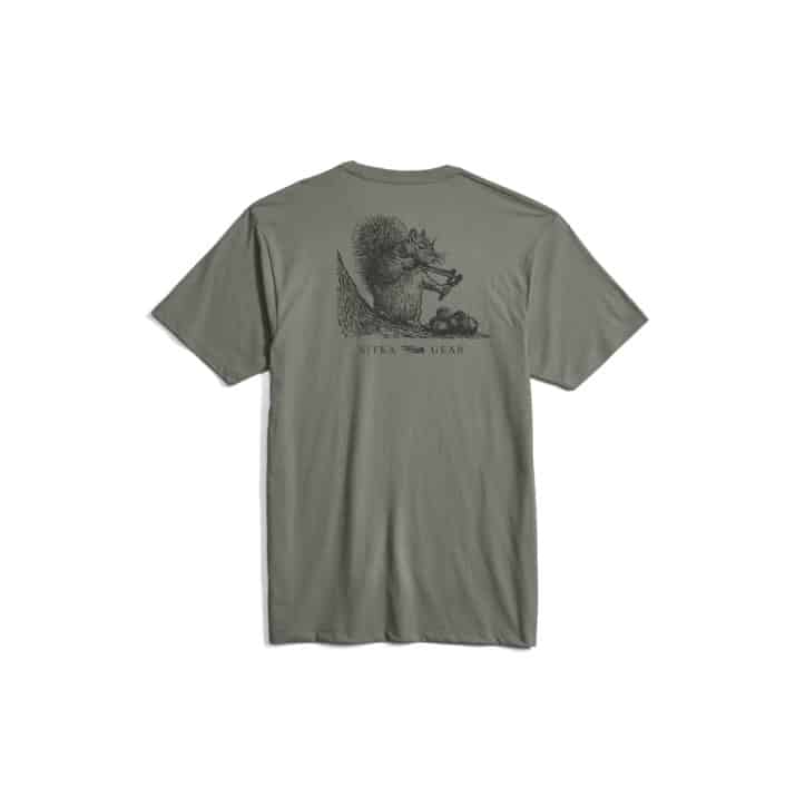 SITKA T-SHIRT ACORN ASSASSIN - HERB GREEN image 0