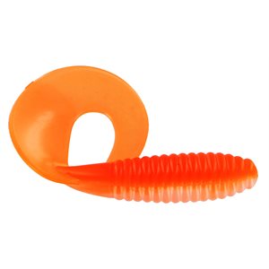 NXS LEURRE SOUPLE FLUORESCENT PETIT CHUBY 2.0 3 POUCE - GLOW ORANGE image