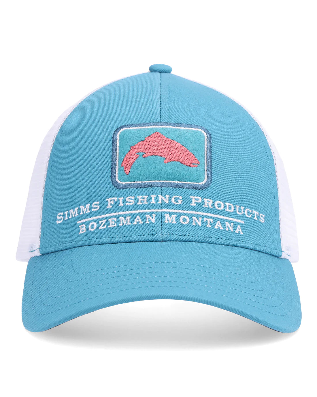 SIMMS CASQUETTE TROUT ICON TRUCKER, GULF BLUE image 0