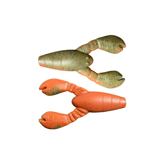GREAT LAKE FINESSE SNACK CRAW FLOTTANT 2.1'' - GREEN PUMPKIN ORANGE image