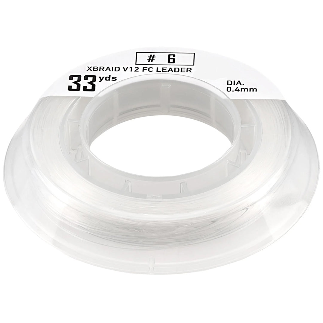 XBRAID BAS DE LIGNE V12 EN FLUOROCARBONE 33 VERGES image 0